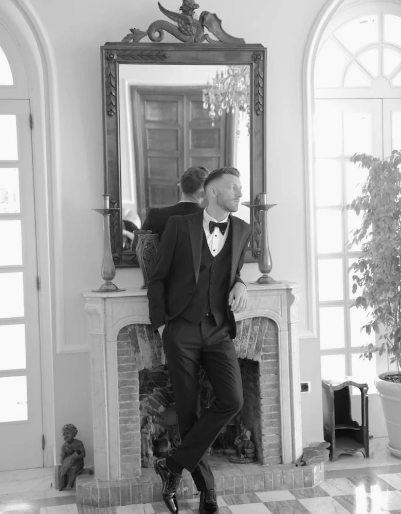 Charles Grey Edward Trouser - Black