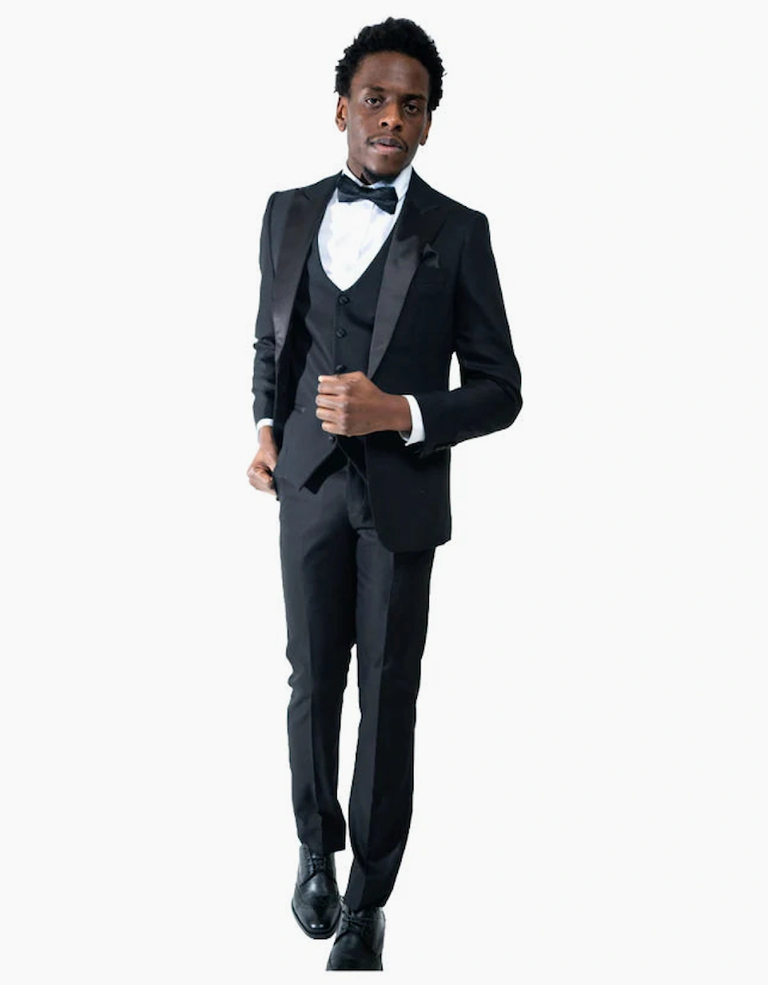 Charles Grey Edward Tux Blazer - Black
