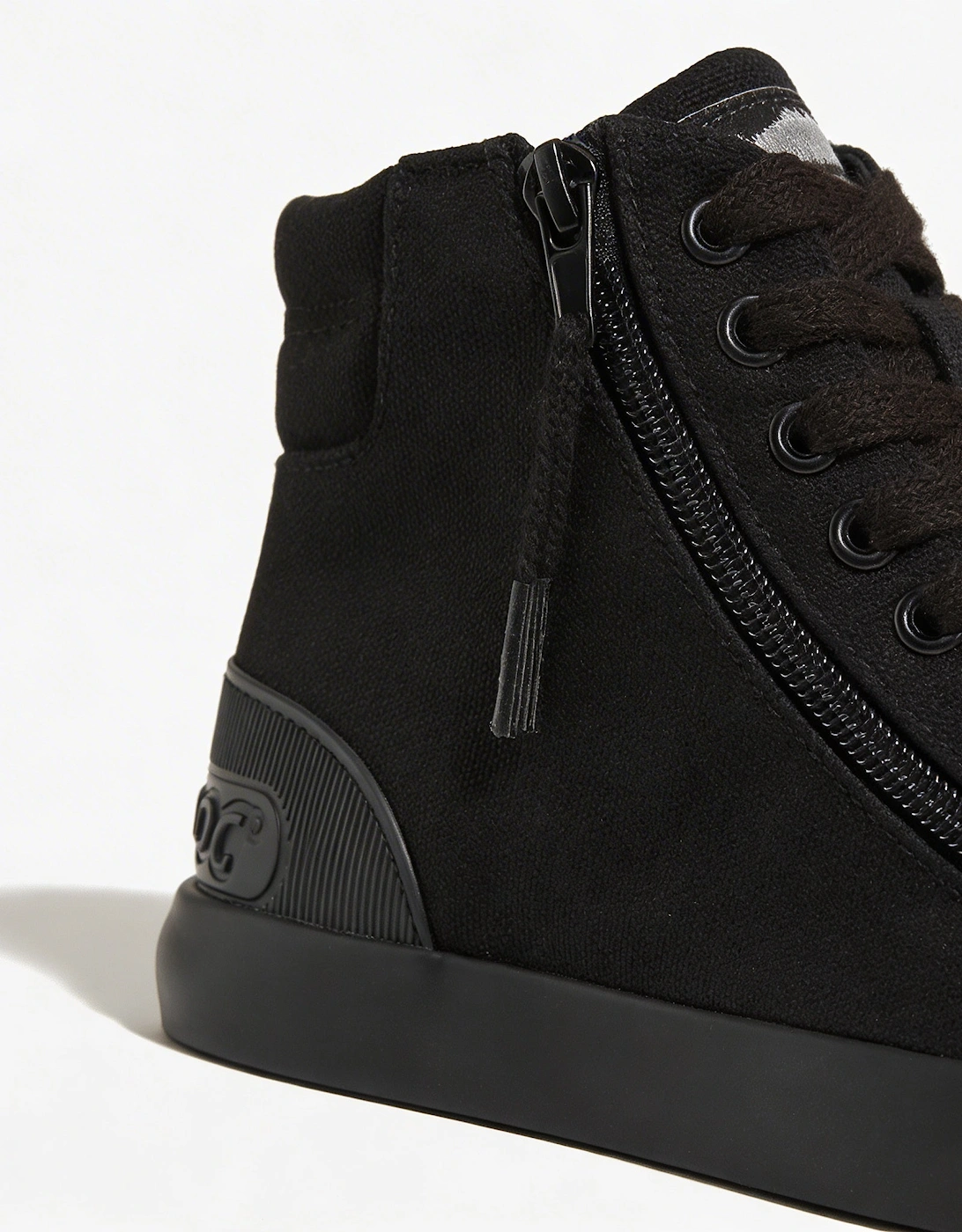 Rocket Dog JAZZINCVW Womens Hi-Top Trainers Black