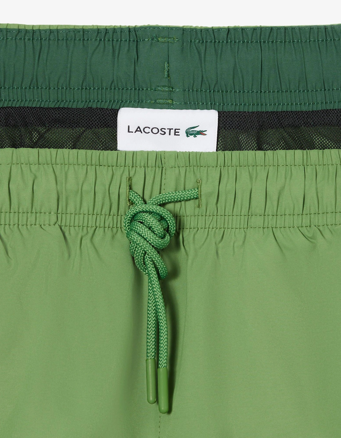 Lacoste Mens Light Quick-Dry Swim Shorts - Lamb's Lettuce/Green 37I
