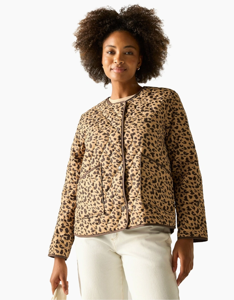 Regatta Womens/Ladies Mira Leopard Print Jacket