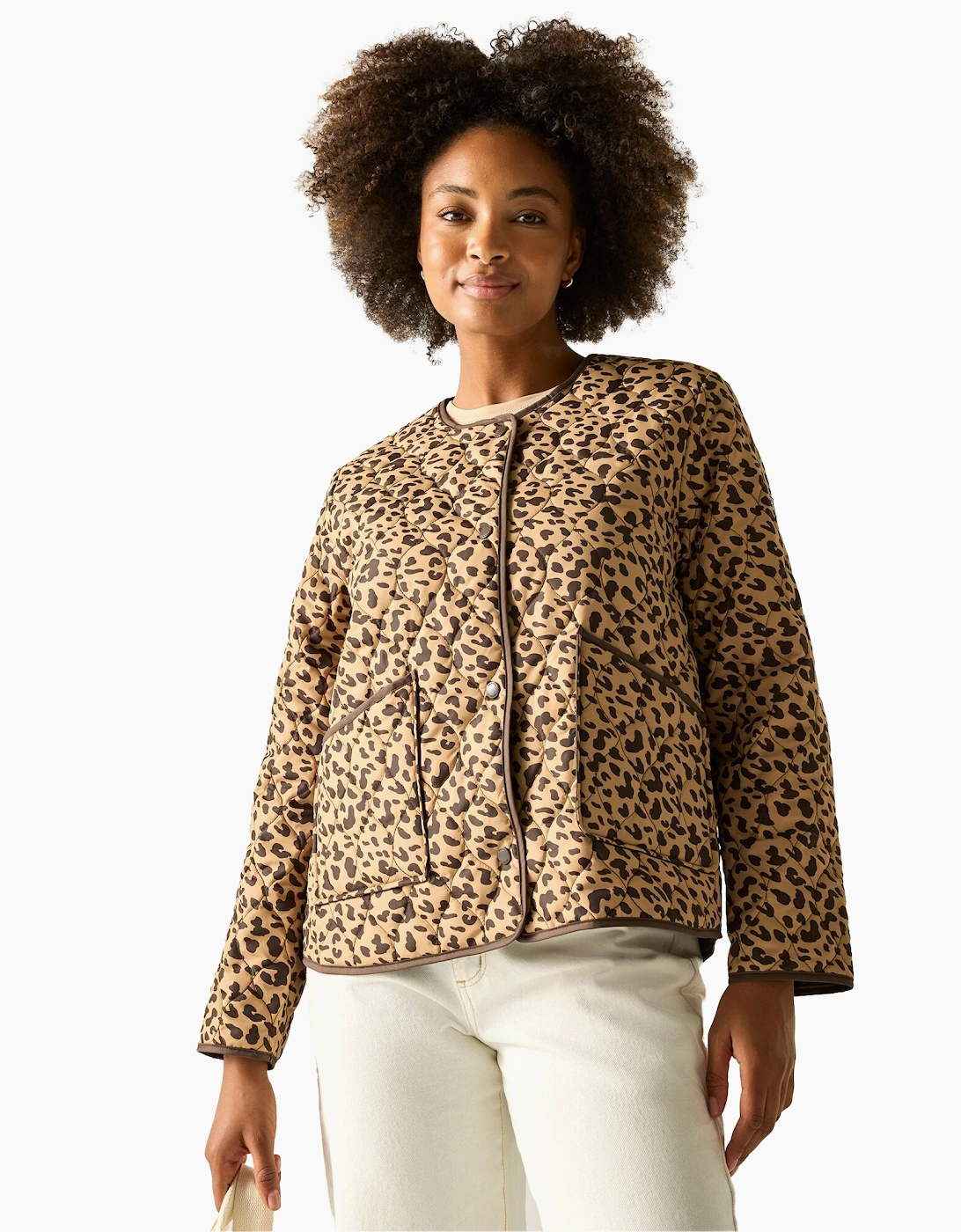 Regatta Womens/Ladies Mira Leopard Print Jacket