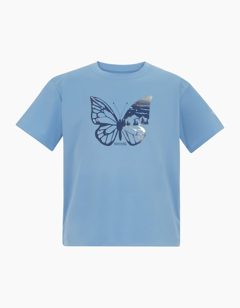 Regatta Childrens/Kids Aria Butterfly T-Shirt