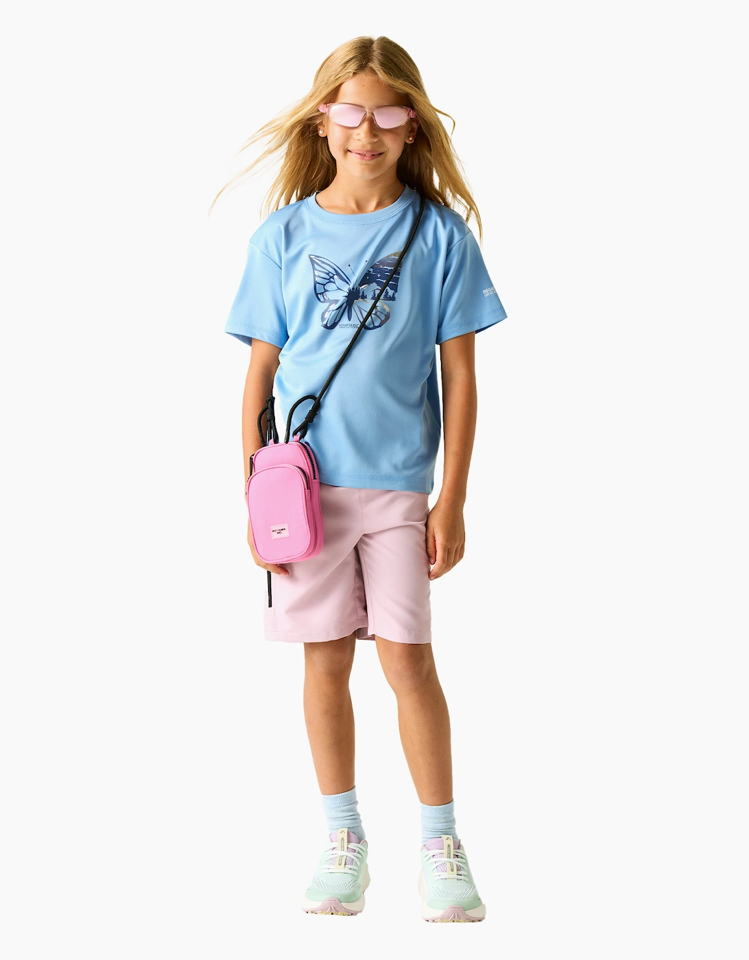 Regatta Childrens/Kids Aria Butterfly T-Shirt