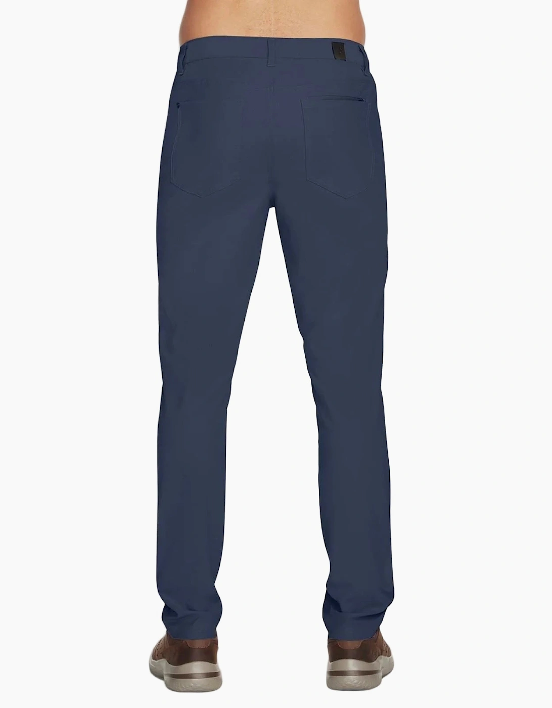 Skechers GO WALK Premium 5 Pocket Polyester Men's Grey Chino Pants