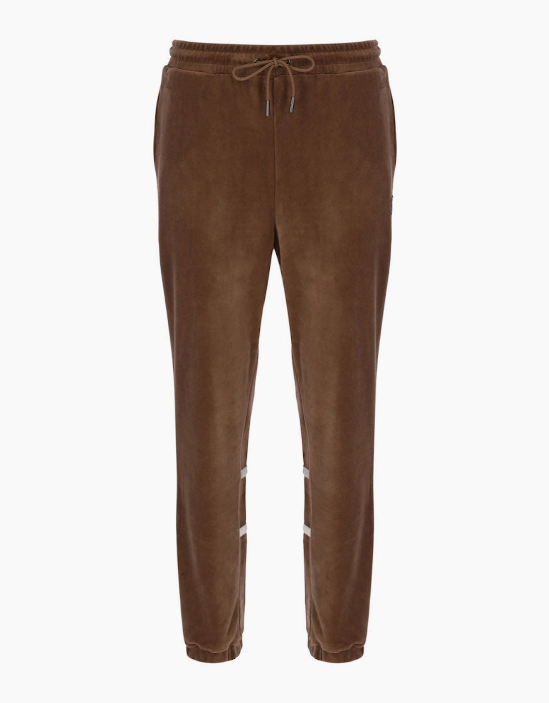 Fila Vintage Otello Velour Contrast Track Pant - Cappuccino Gardenia White