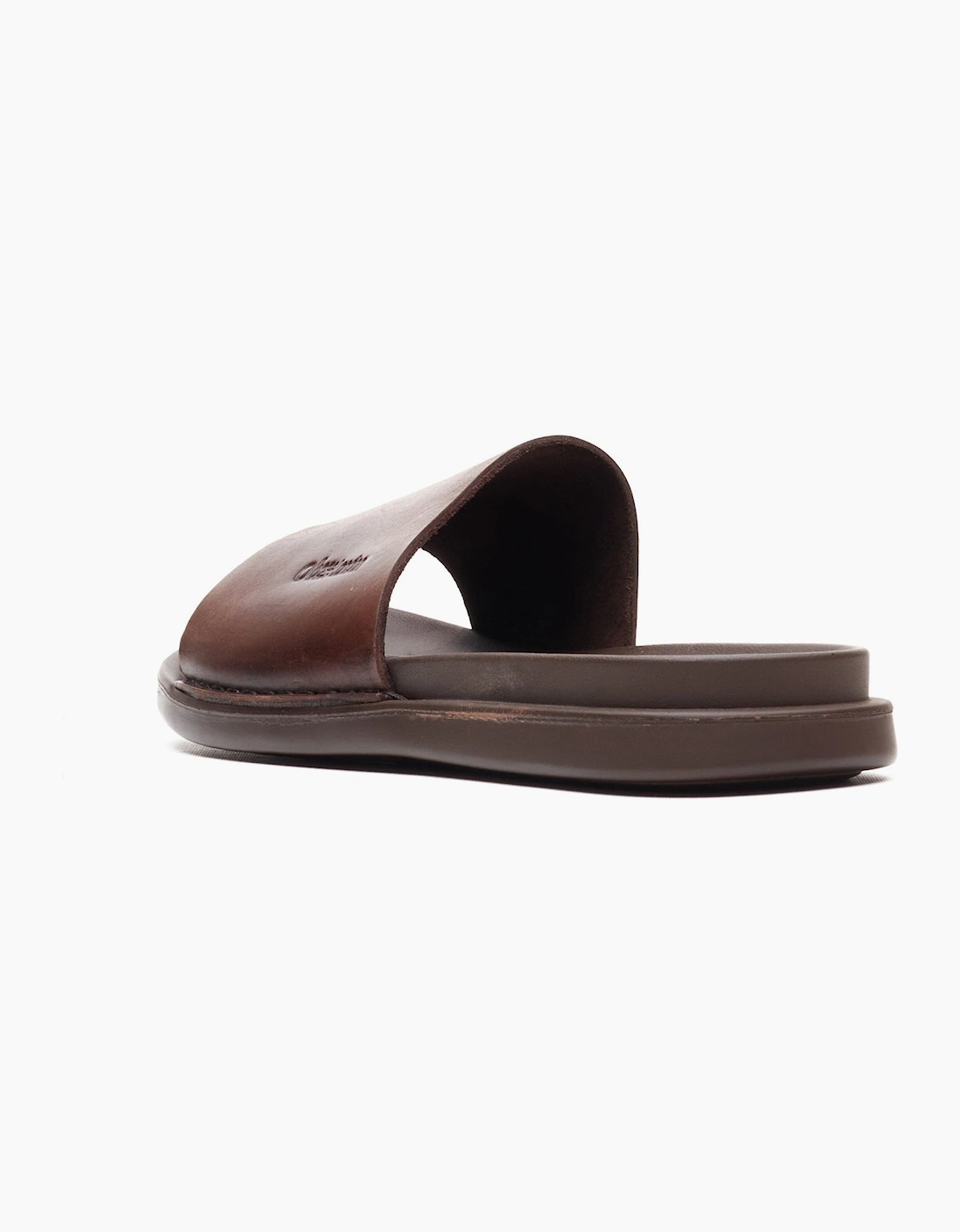 Base London ALBANY Mens Sliders Brown