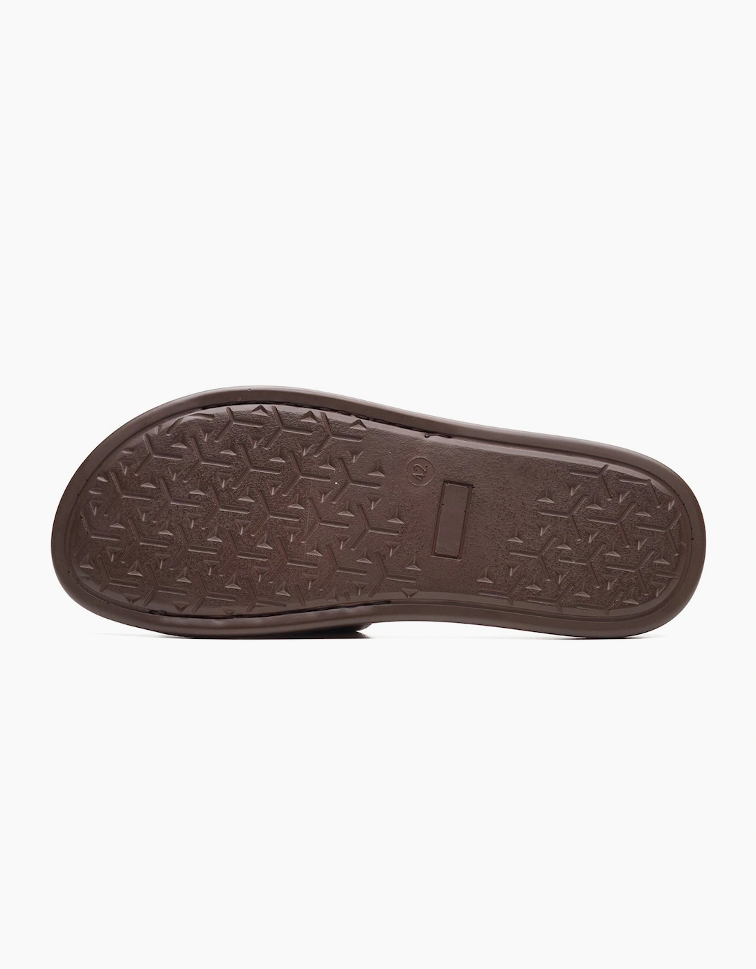 Base London ALBANY Mens Sliders Brown