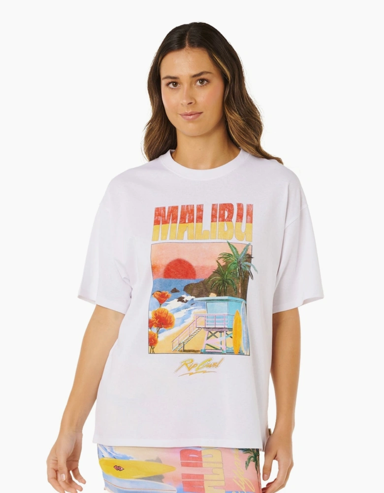 Rip Curl Womens Hayley O Heritage Short Sleeve T-Shirt
