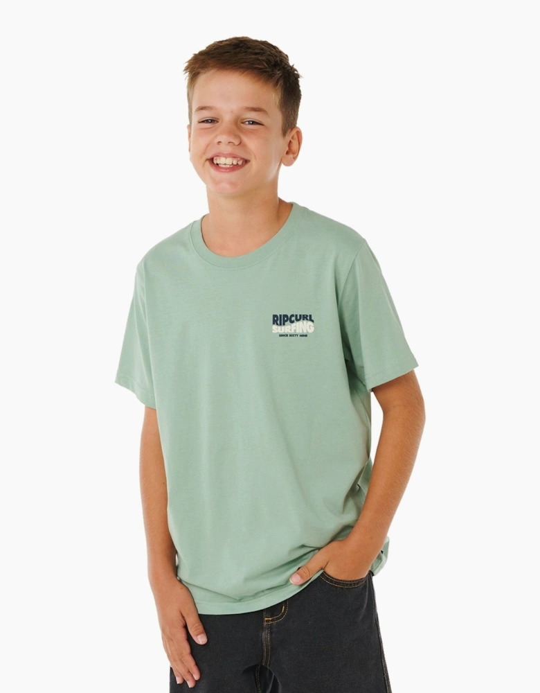 Rip Curl Kids Streamline Lineup Short Sleeve T-Shirt