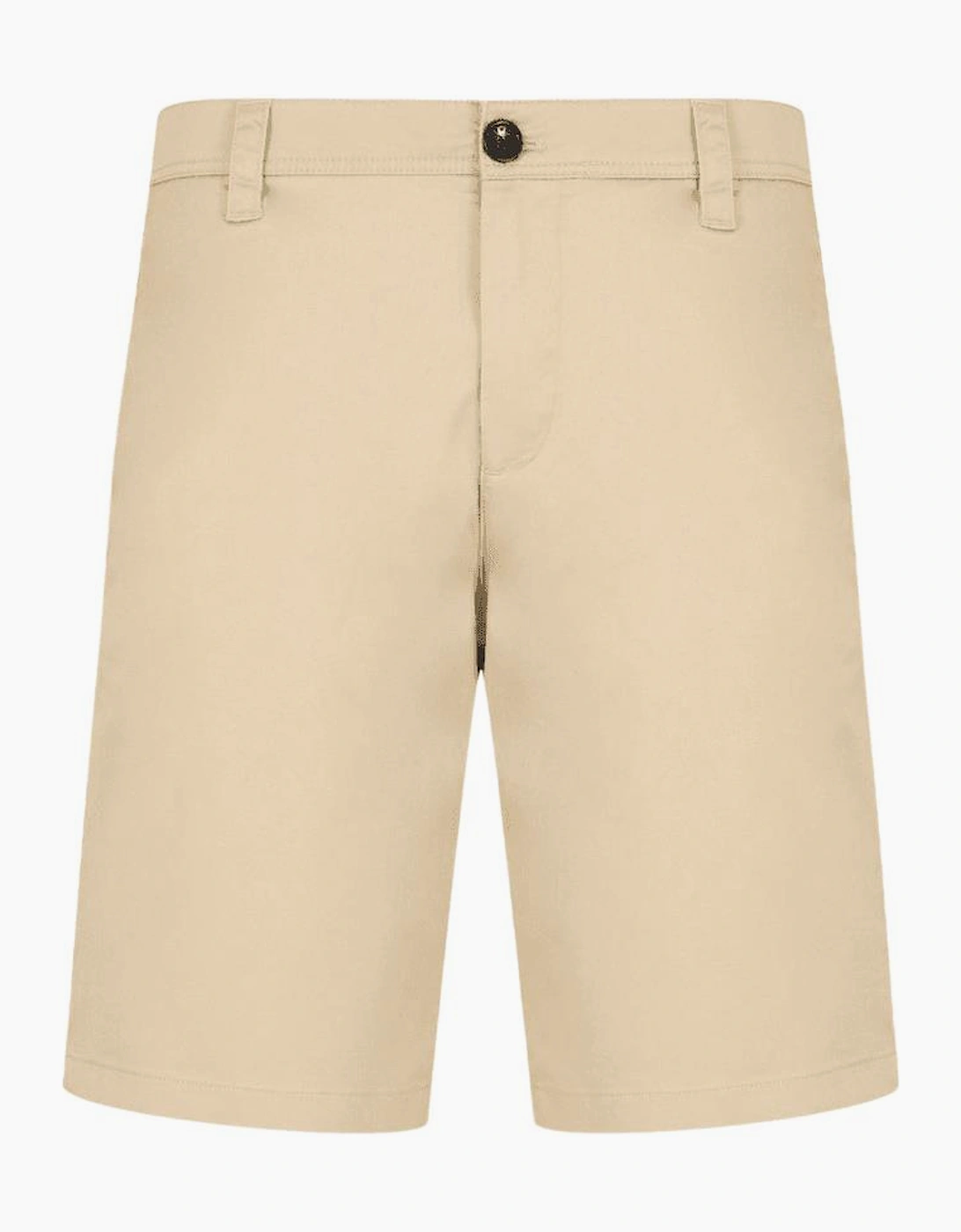 Cotton Cream Chino Shorts, 4 of 3