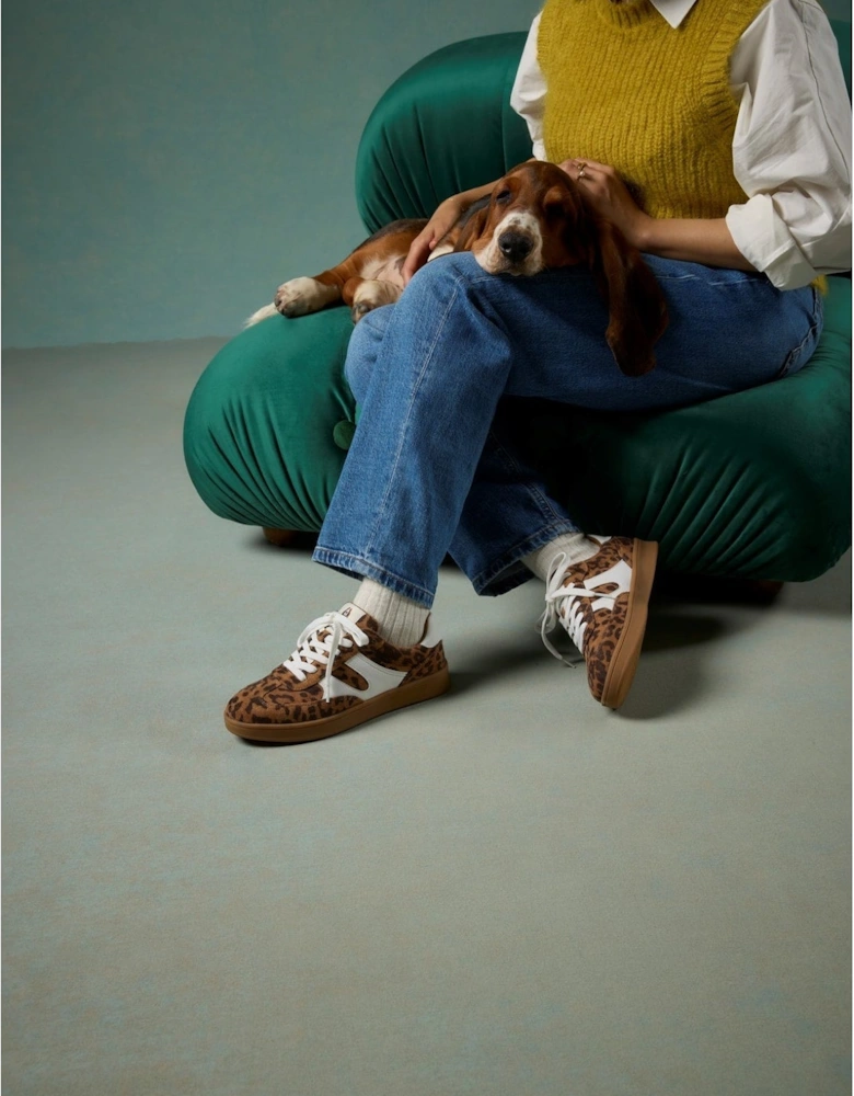 Hush Puppies MAURA TEXTILE Womens Casual Trainers Tan