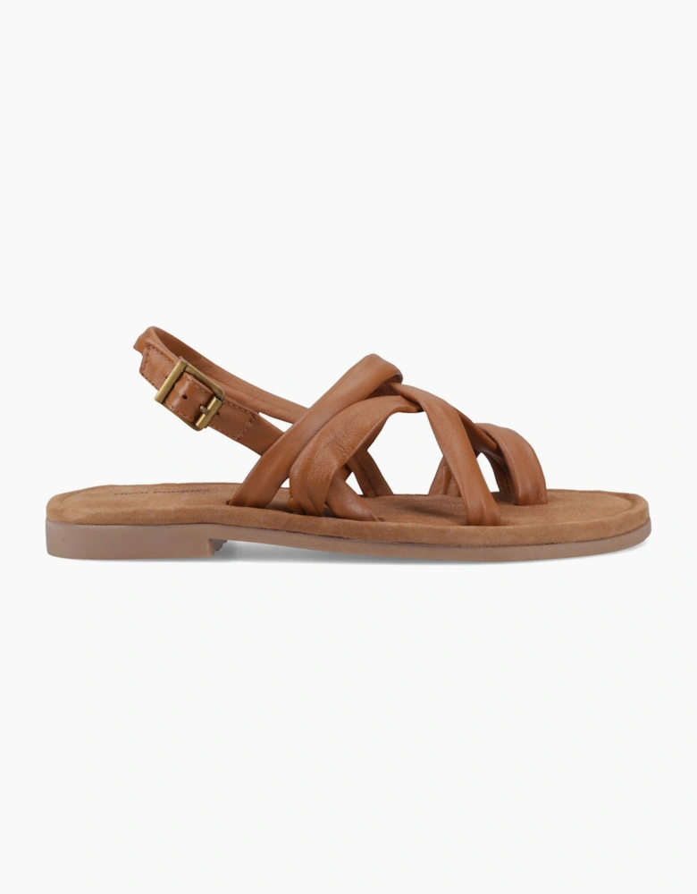 Hush Puppies HOPE Womens Ankle Strap Sandals Tan