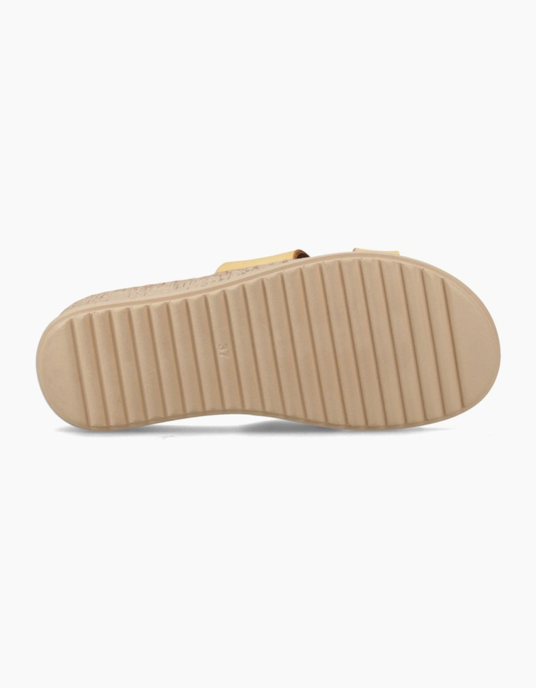 Hush Puppies ELOISE Womens Mules Sandals Mustard