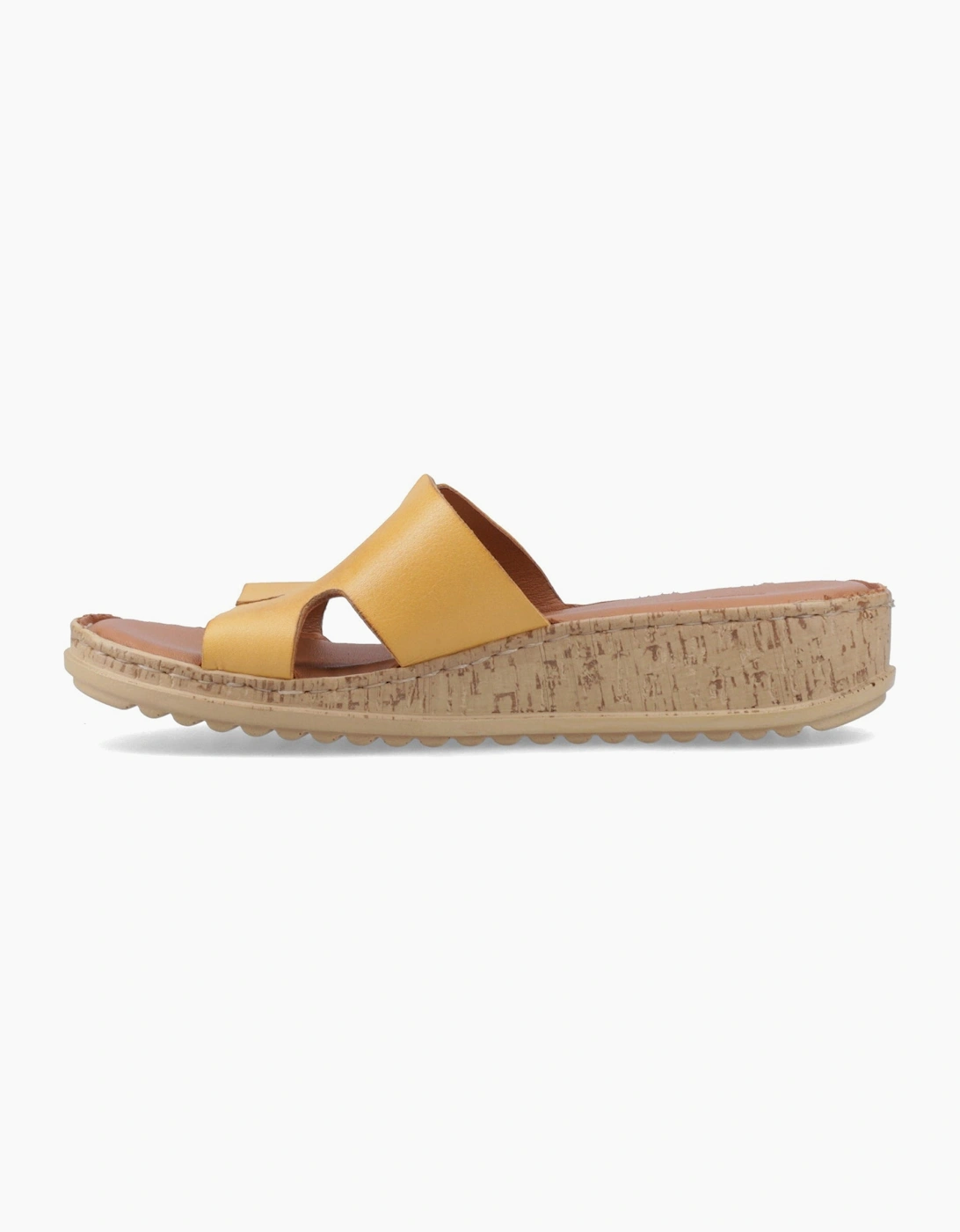 Hush Puppies ELOISE Womens Mules Sandals Mustard