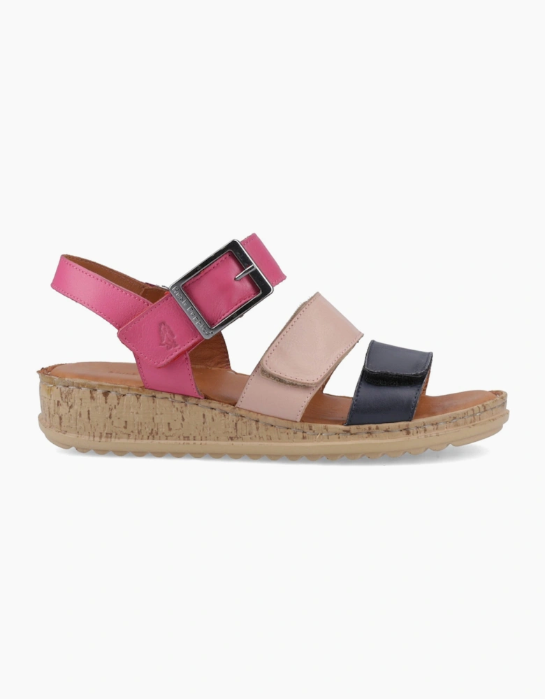 Hush Puppies ELIANA SANDAL Womens Ankle Strap Sandals Bright Pink