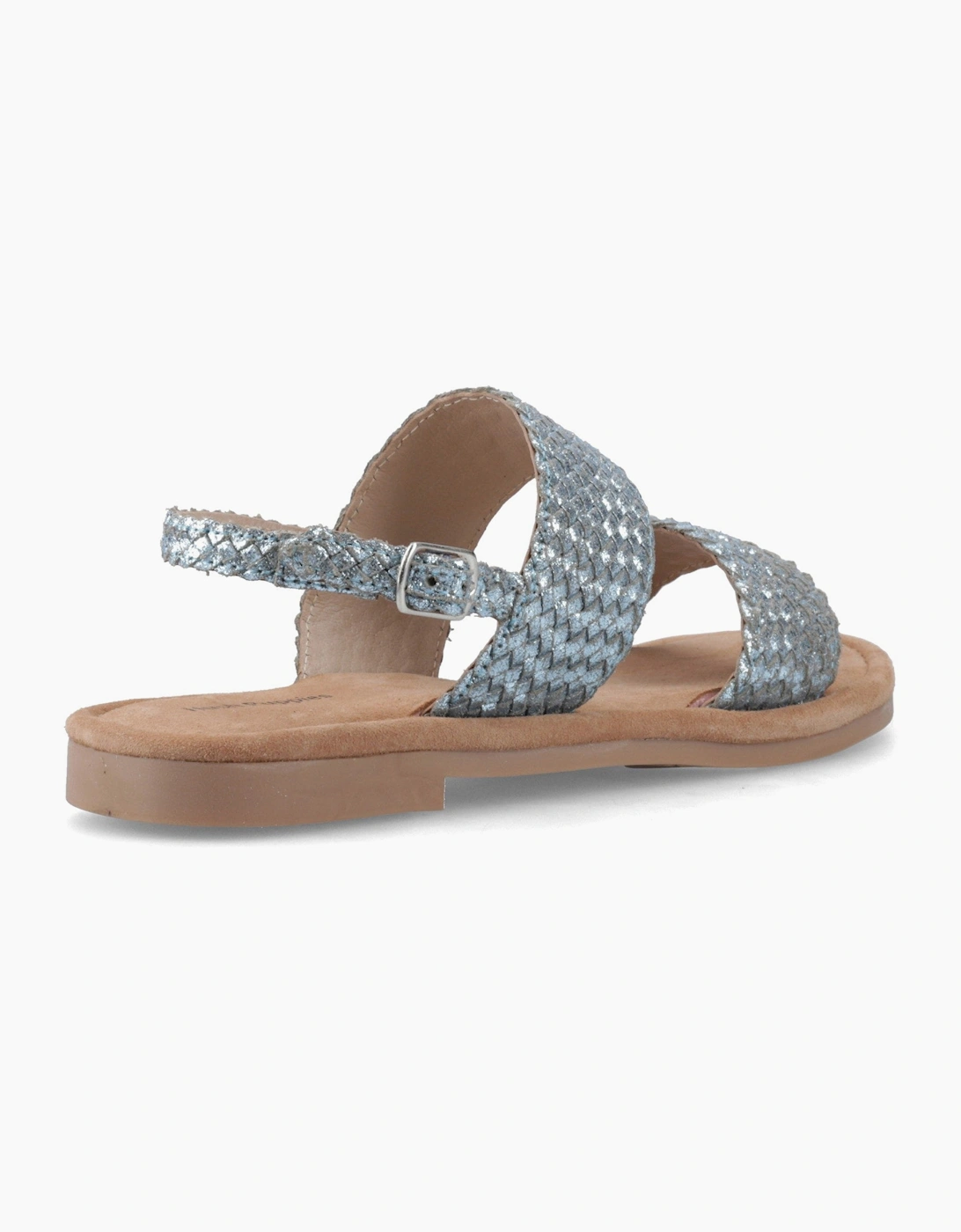 Hush Puppies HELENE SANDAL WIDE FIT Womens Cross Strap Sandals Blue