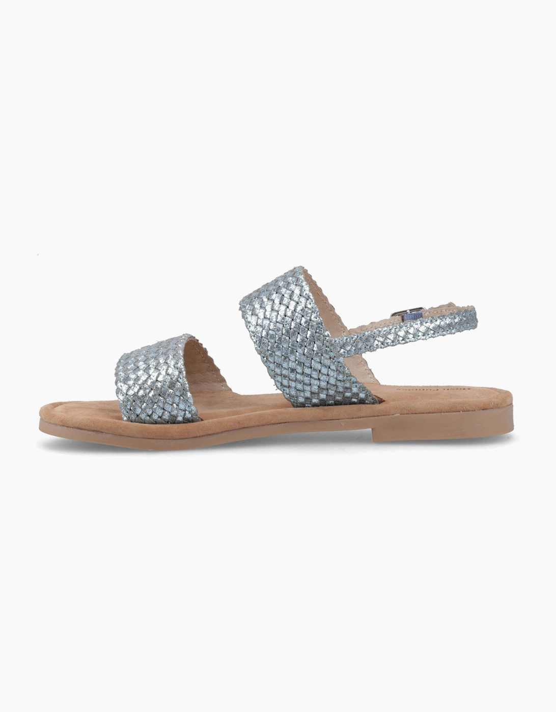 Hush Puppies HELENE SANDAL WIDE FIT Womens Cross Strap Sandals Blue