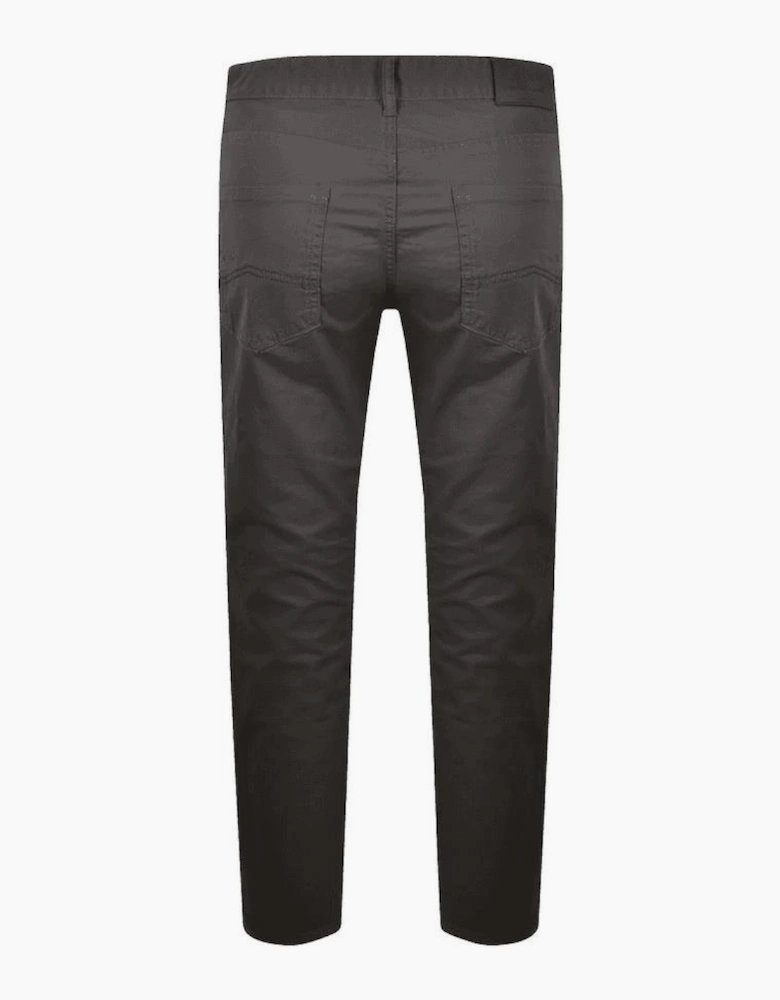 Extra Slim Fit 5-Pocket Grey/Beige Gabardine Jeans