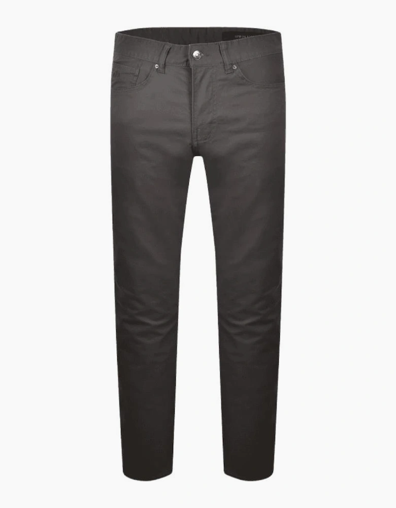 Extra Slim Fit 5-Pocket Grey/Beige Gabardine Jeans