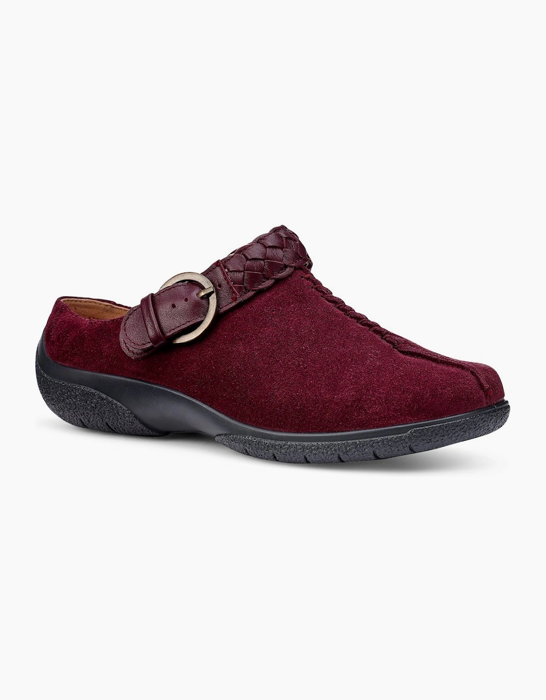Hotter Women's Red Magical Mules - Size: 5