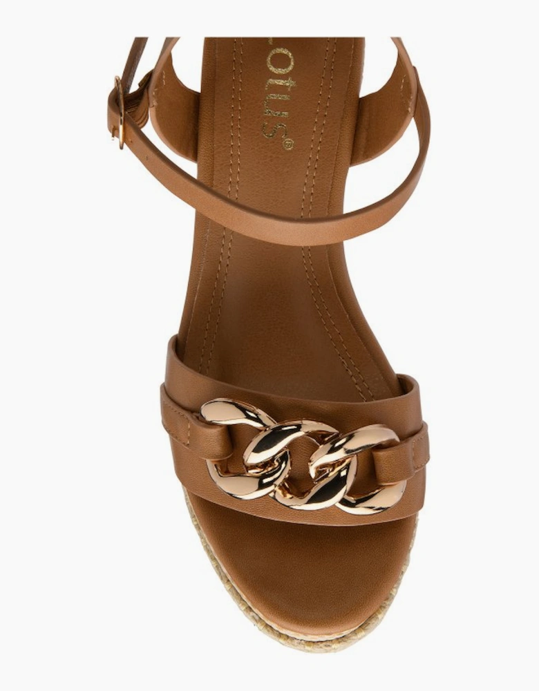 Bermuda Womens Wedge Sandals