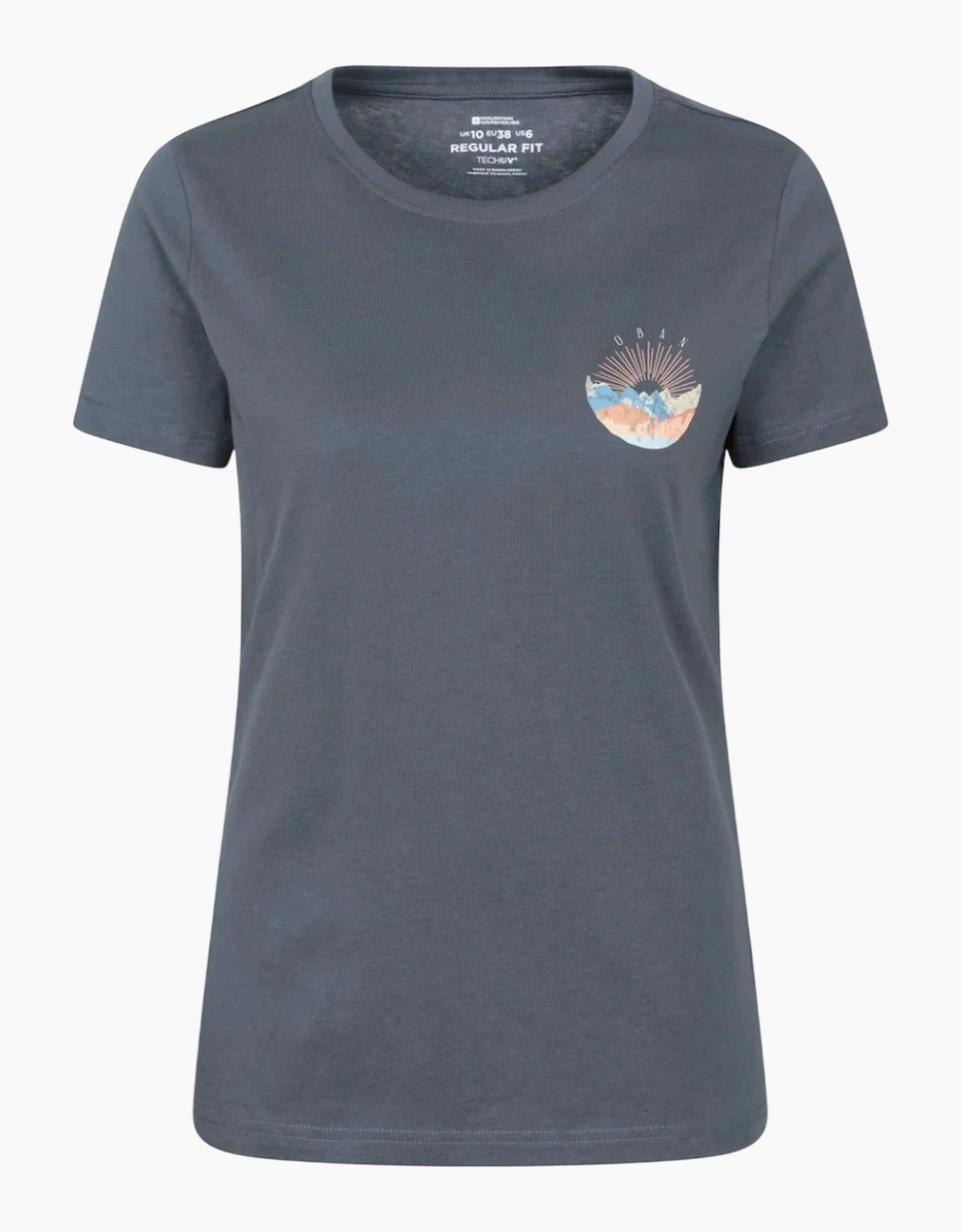 Mountain Warehouse Womens/Ladies Oban Chest Print Relaxed Fit T-Shirt