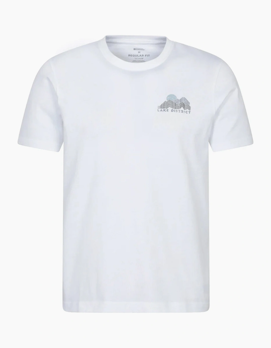 Mountain Warehouse Mens Lake District Chest Print T-Shirt, 4 of 3