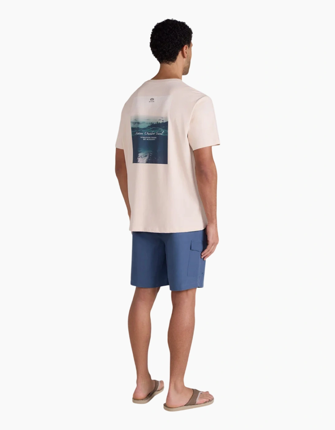 Mountain Warehouse Mens Chase Graphic Relaxed Fit T-Shirt