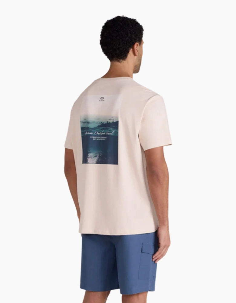 Mountain Warehouse Mens Chase Graphic Relaxed Fit T-Shirt