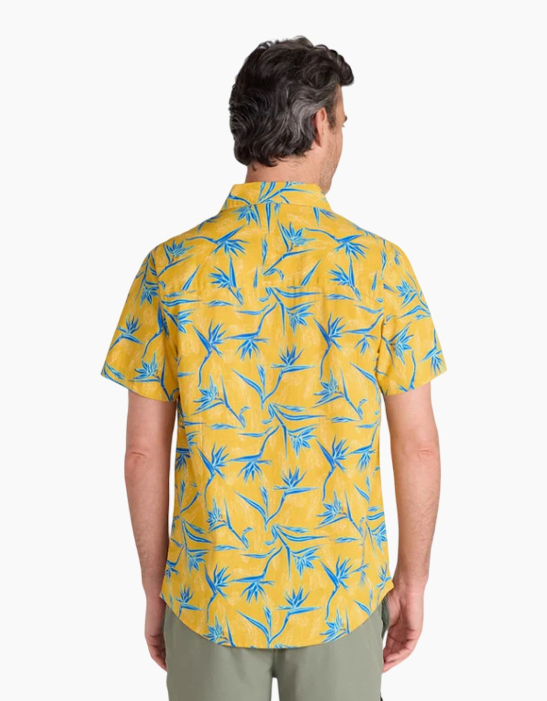 Mountain Warehouse Mens Tropical Tree Branch Short-Sleeved Shirt