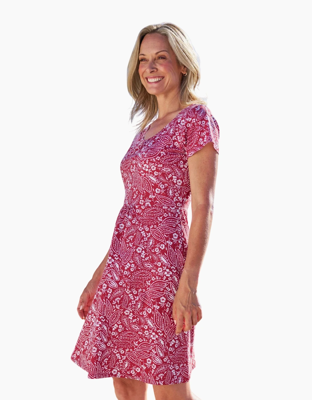 Mountain Warehouse Womens/Ladies Essentials Lora Leaves Skater Dress