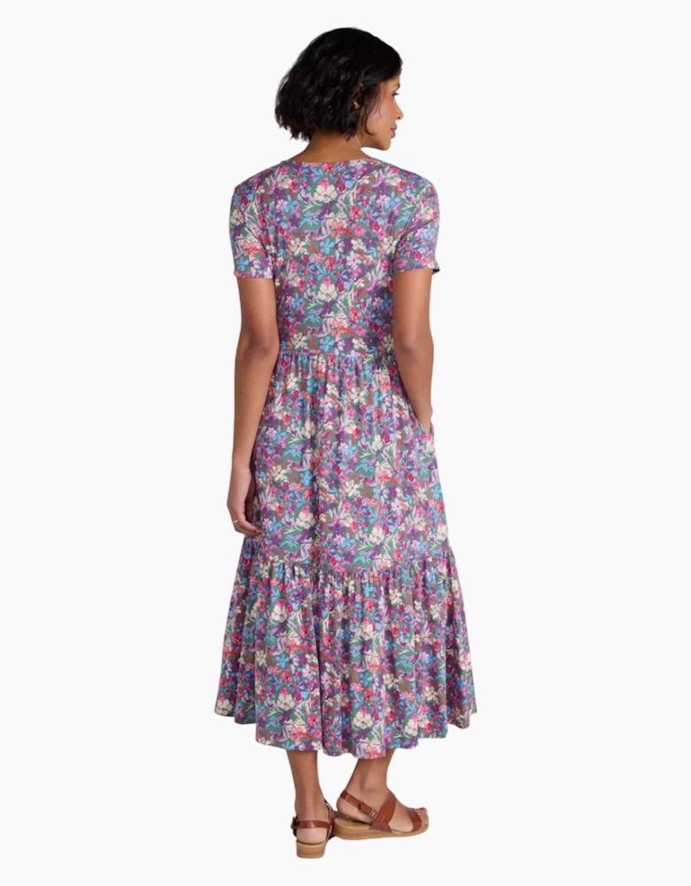 Mountain Warehouse Womens/Ladies Sardinia Floral UV Tiered Dress
