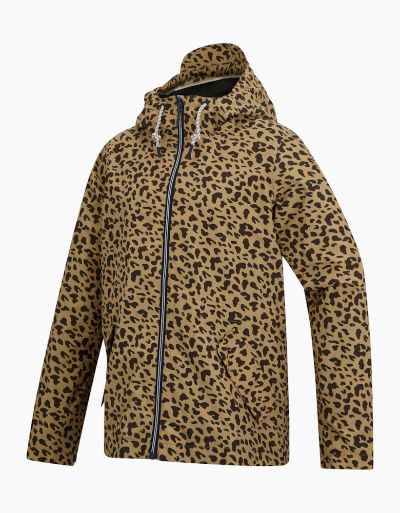 Regatta Womens/Ladies Bayletta Leopard Print Waterproof Jacket