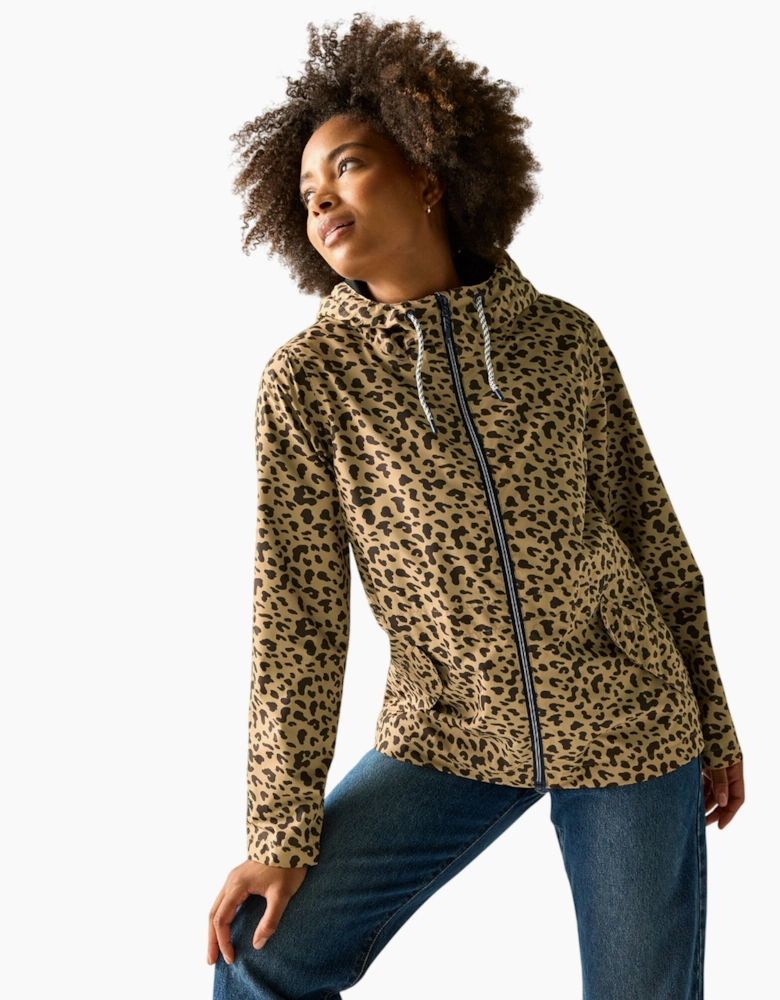 Regatta Womens/Ladies Bayletta Leopard Print Waterproof Jacket