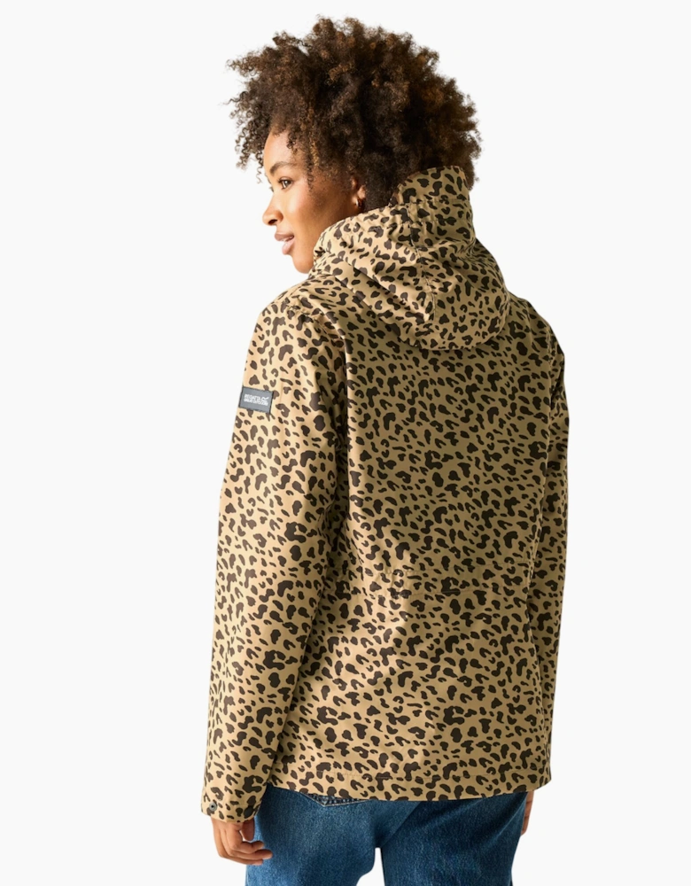 Regatta Womens/Ladies Bayletta Leopard Print Waterproof Jacket