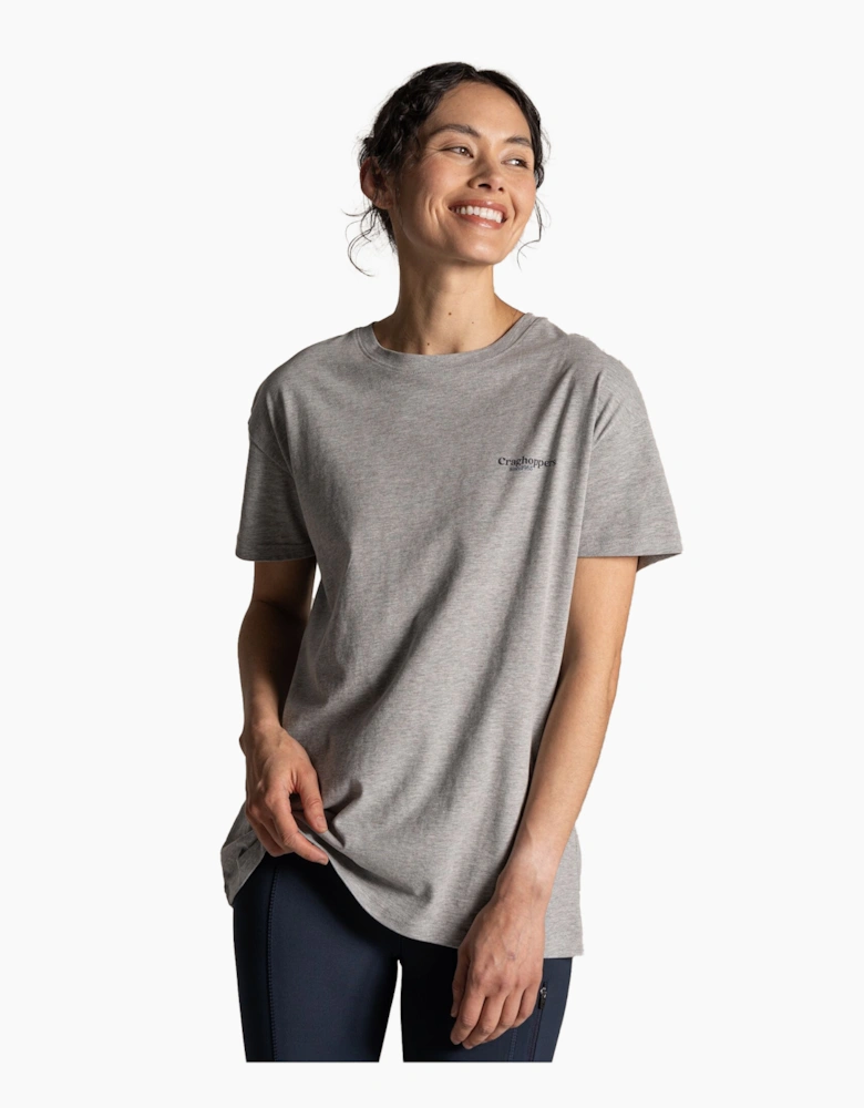 Craghoppers Womens/Ladies Yago Landscape Back Print Short-Sleeved T-Shirt