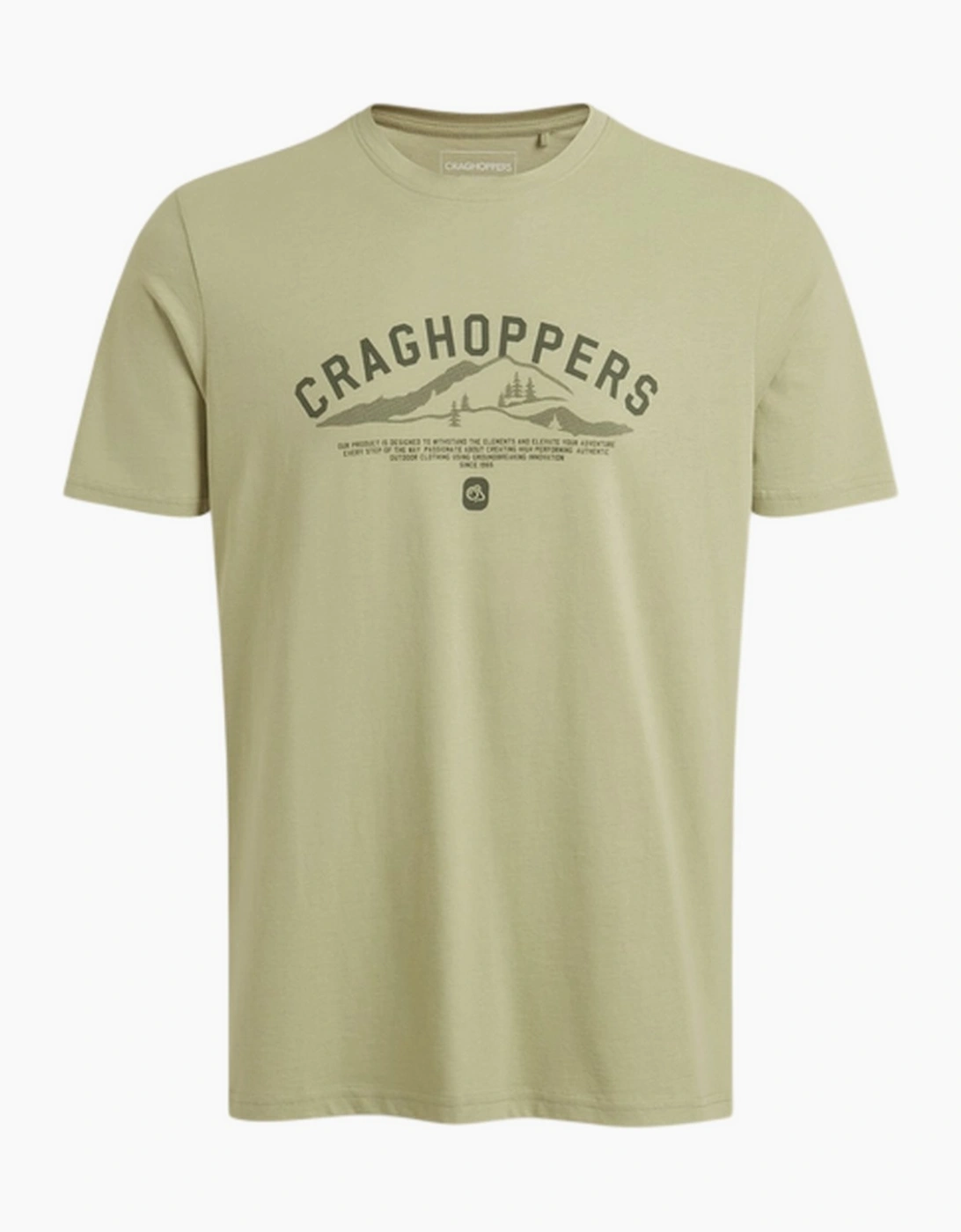 Craghoppers Mens Lucent II Landscape Short-Sleeved T-Shirt