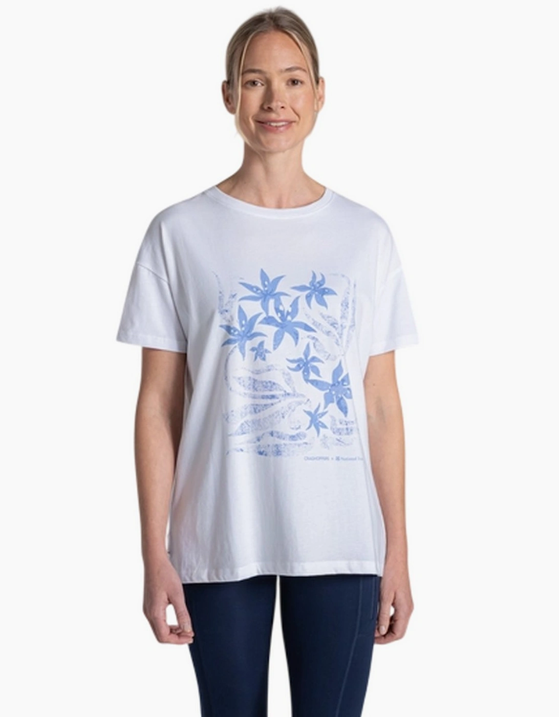 Craghoppers Womens/Ladies Bistort Flowers National Trust T-Shirt