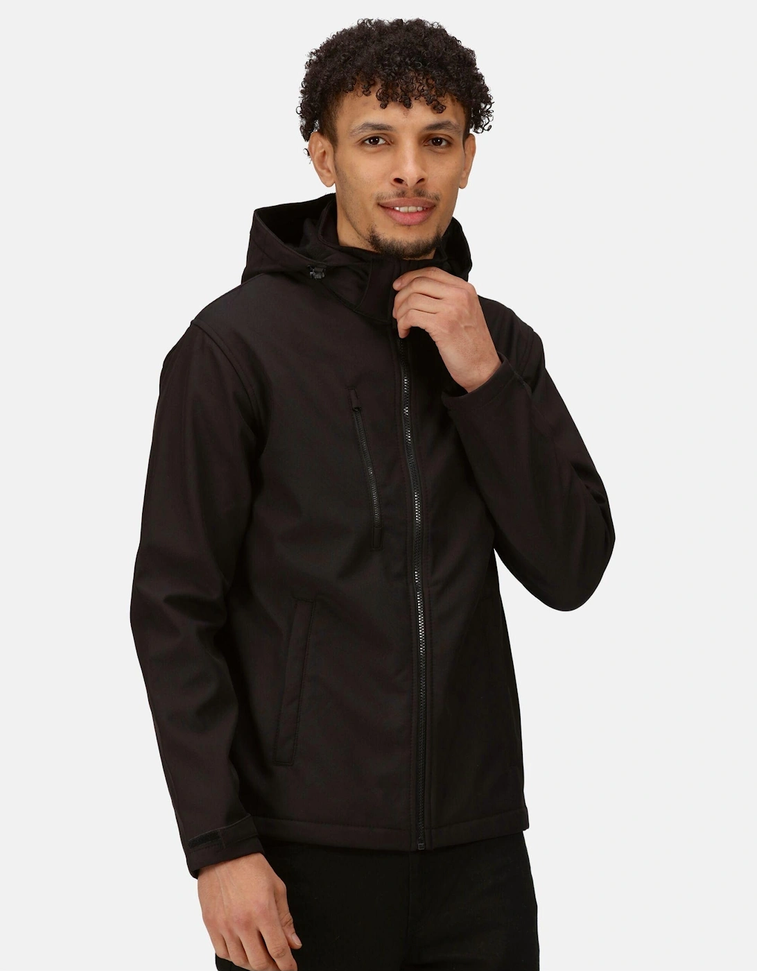 Regatta Professional Mens Venturer Softshell 3 Layer Hooded Jacket