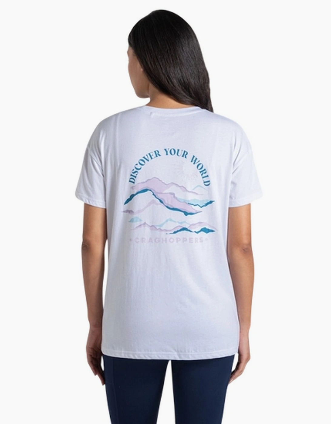 Craghoppers Womens/Ladies Back Print T-Shirt