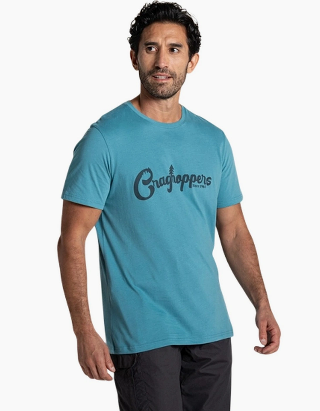 Craghoppers Mens Lucent II Logo Short-Sleeved T-Shirt