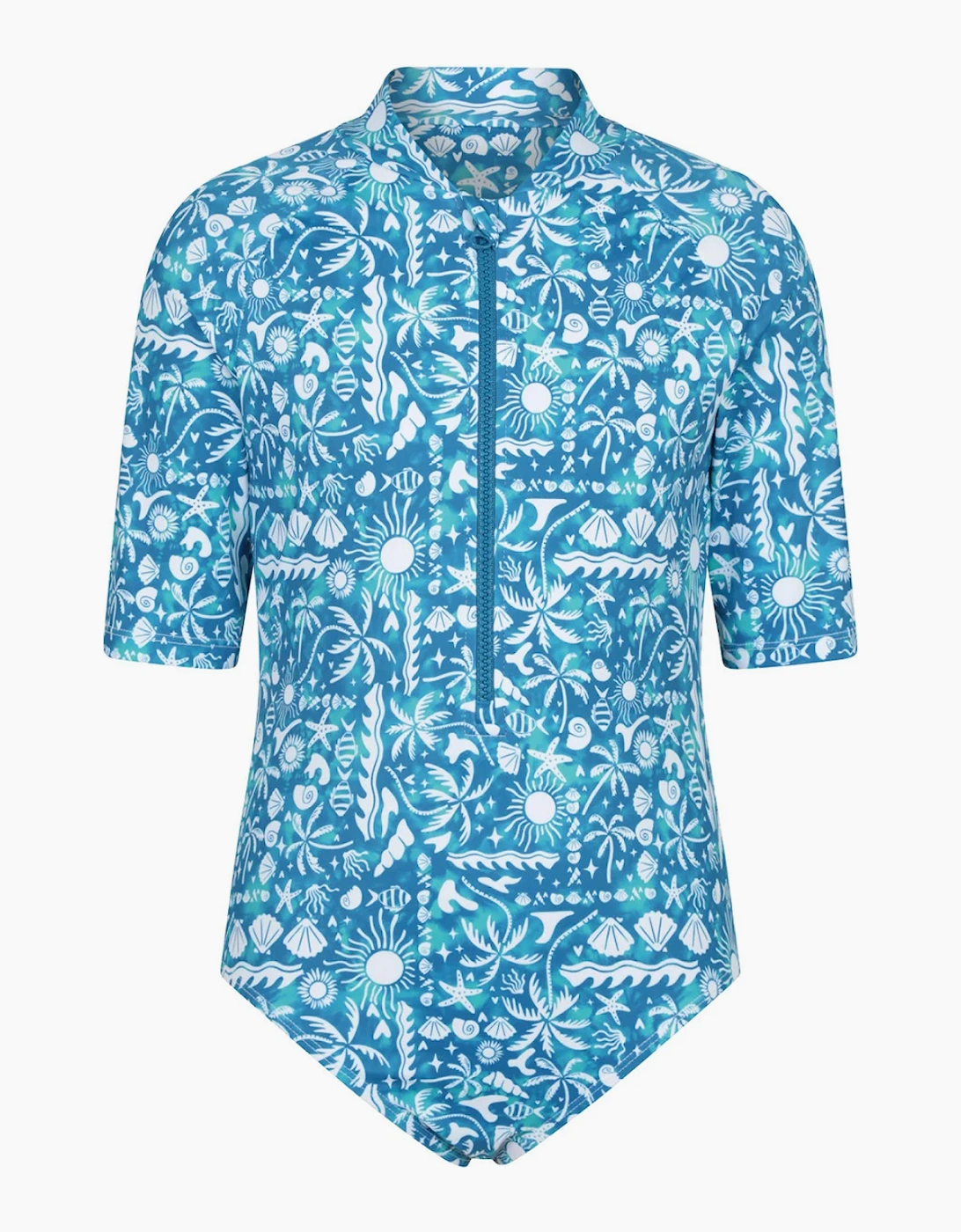 Mountain Warehouse Childrens/Kids Mira Sealife Rash Guard, 4 of 3