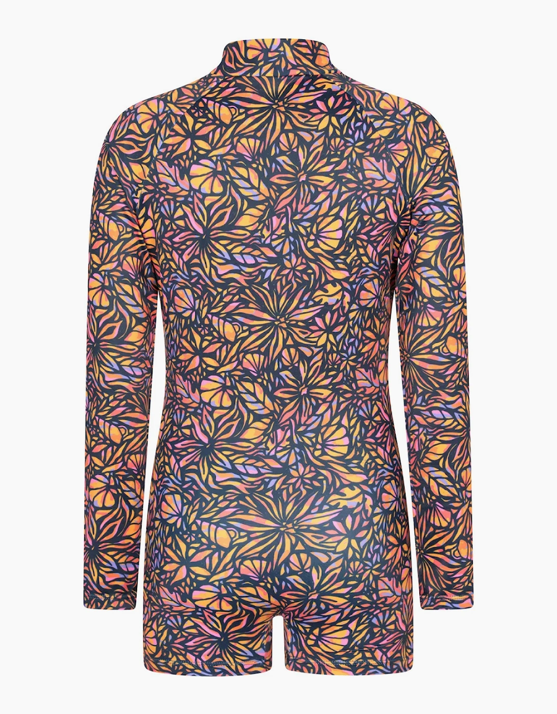 Mountain Warehouse Childrens/Kids Mira Flowers Long-Sleeved Rash Guard