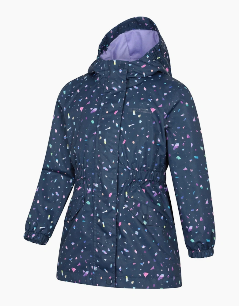 Mountain Warehouse Childrens/Kids Dale Unicorn Lightweight Waterproof Jacket