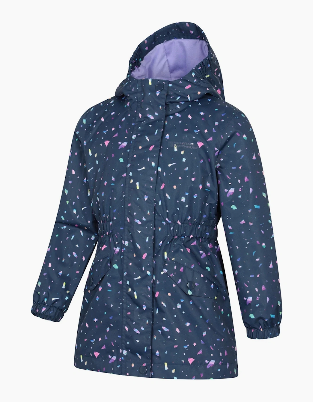 Mountain Warehouse Childrens/Kids Dale Unicorn Lightweight Waterproof Jacket
