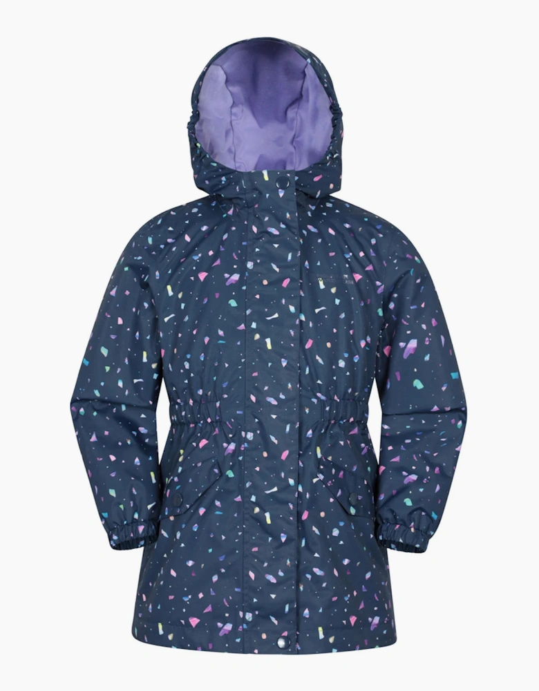 Mountain Warehouse Childrens/Kids Dale Unicorn Lightweight Waterproof Jacket