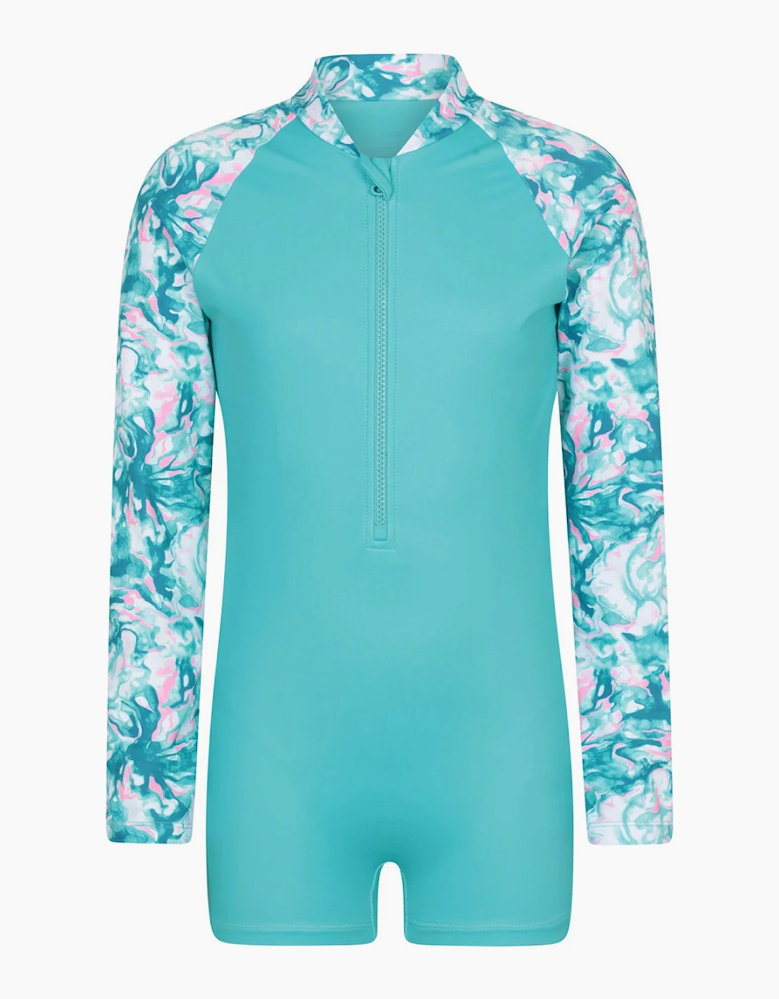 Mountain Warehouse Childrens/Kids Mira Marble Effect Long-Sleeved Rash Guard