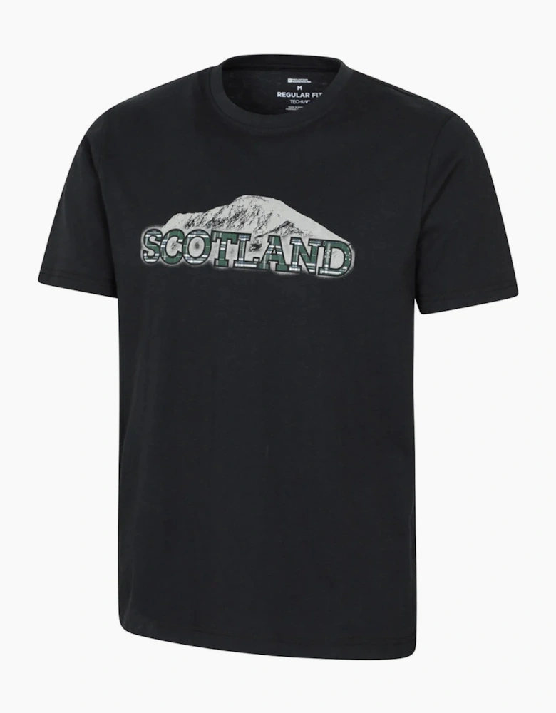 Mountain Warehouse Mens Scotland Short-Sleeved T-Shirt