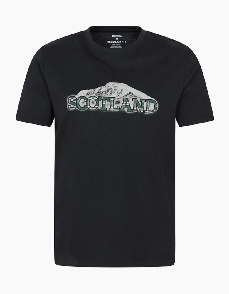 Mountain Warehouse Mens Scotland Short-Sleeved T-Shirt